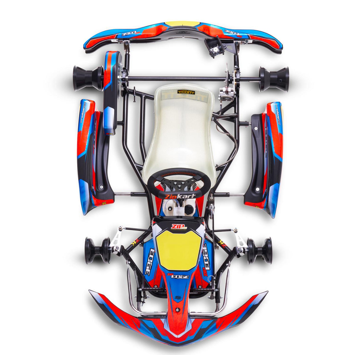 Zip Edge Cadet Kart Rolling Chassis Complete In 900 Or 950 Wheelbase From £2650, Please Call or Email to Order Zip Kart International