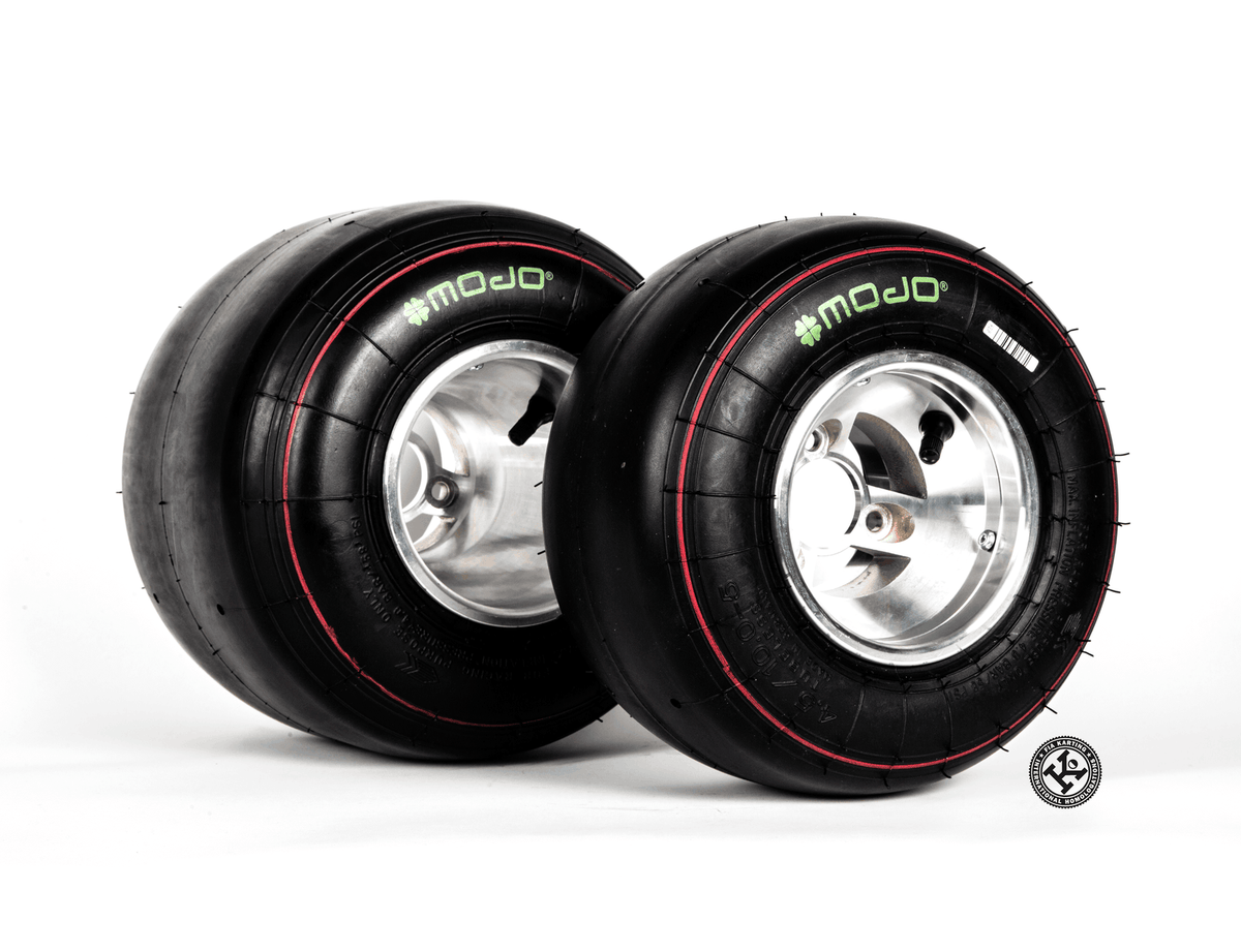 Mojo D2XX Junior Rotax Slick Tyre Set Zip Kart International