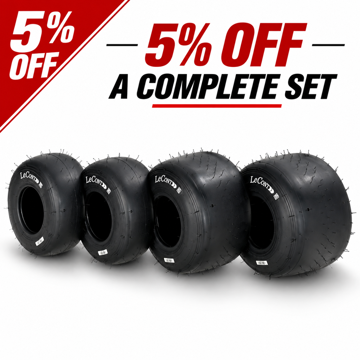 Le Cont Prime Slick Tyre Set