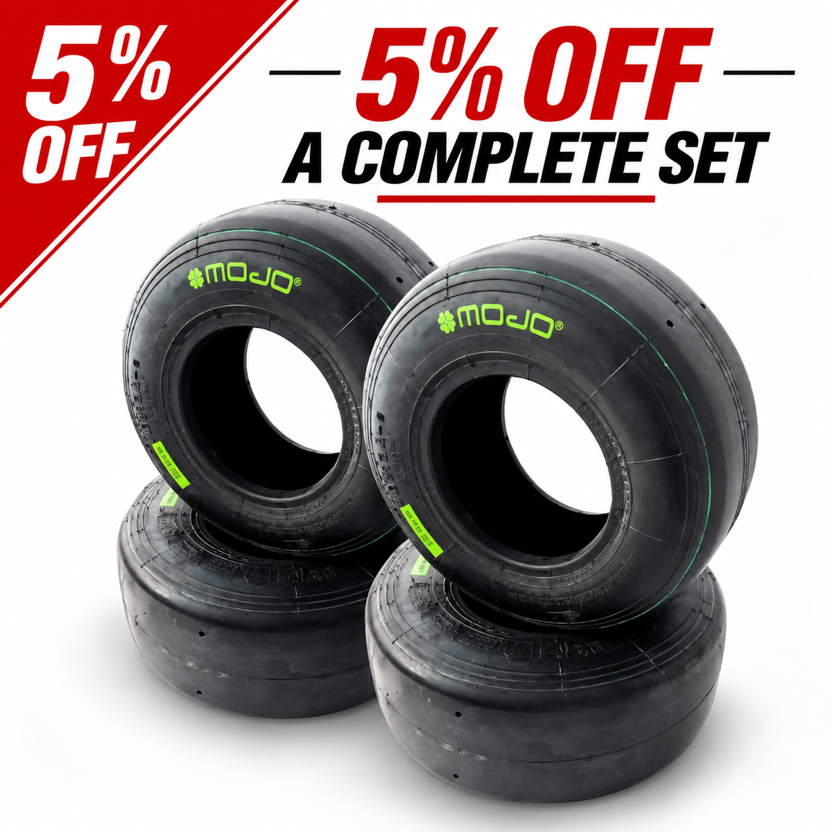 Mojo Rotax C2 Inter Slick Tyre Set