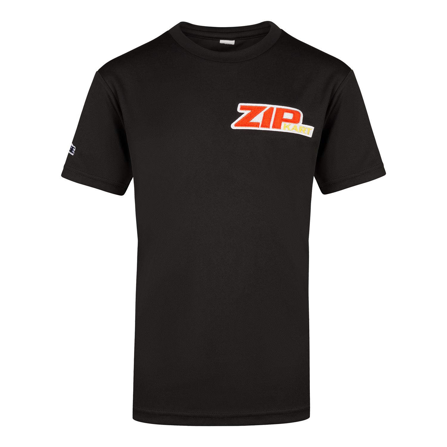 Adult T Shirt Zip Kart International