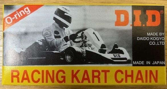 SPECIAL OFFER, 102 Link DID "O" Ring Chains, £15.00 plus vat while stocks last. Zip Kart International