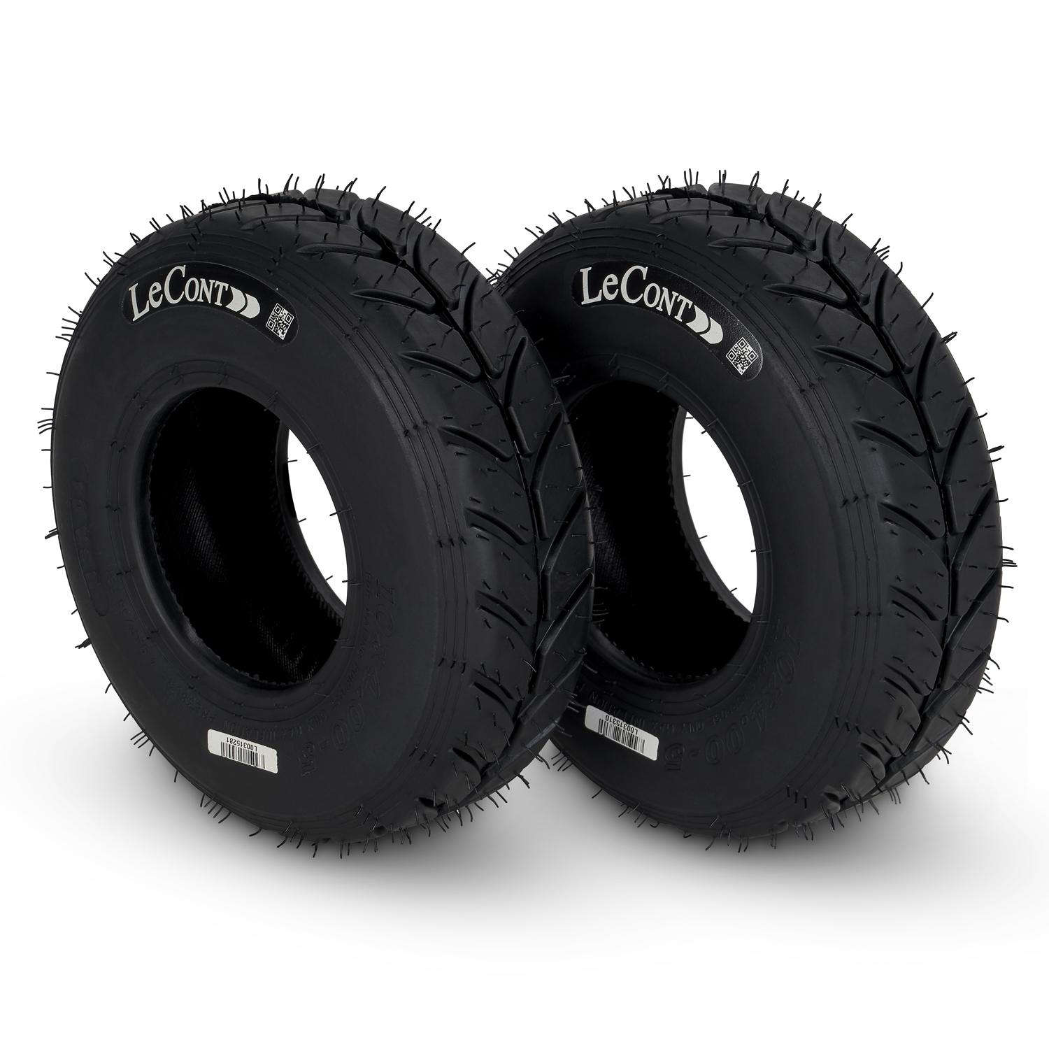 Le Cont MSA Bambino Tyres FREE DELIVERY Zip Kart International