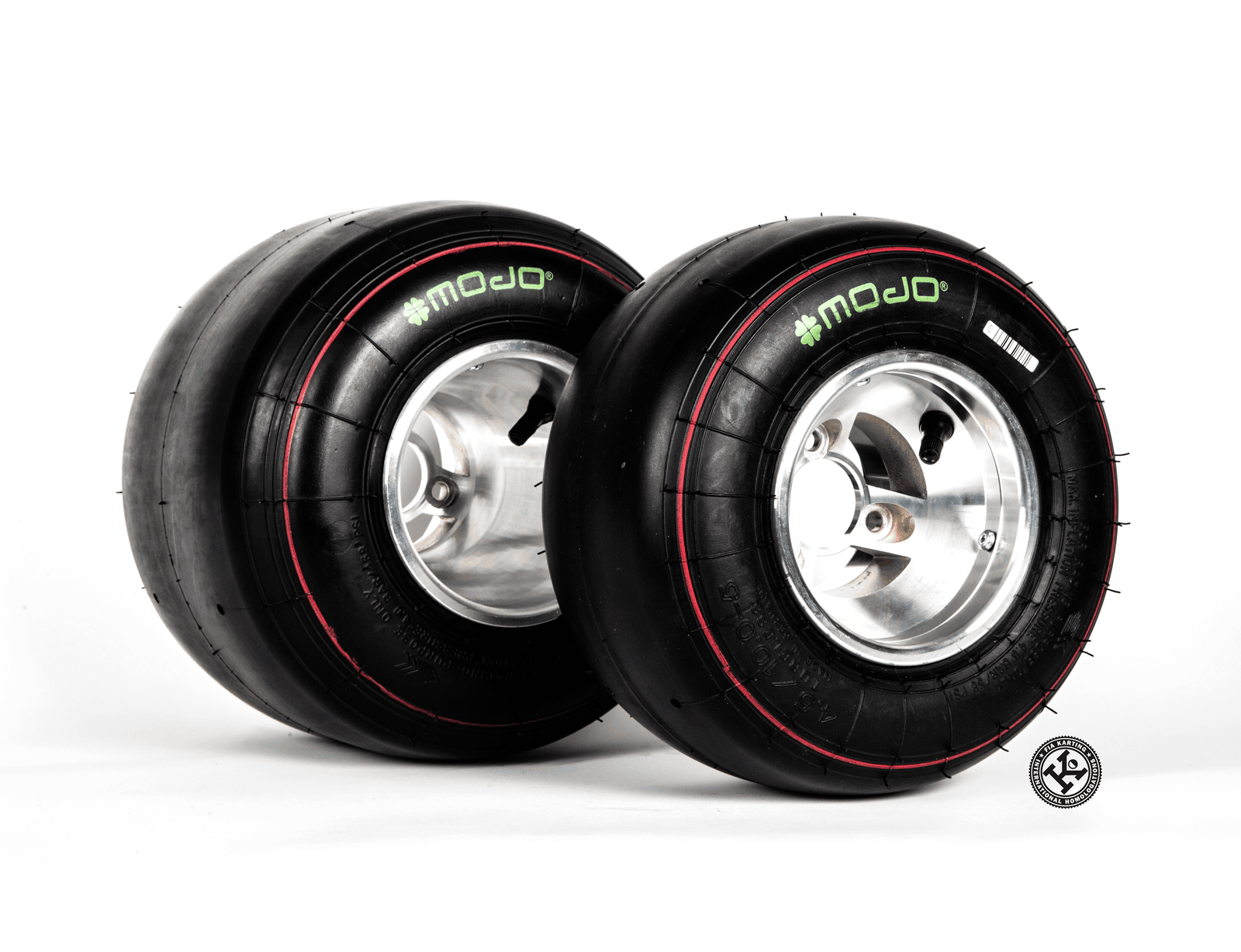 Mojo D2XX Junior Rotax Slick Tyre Set Zip Kart International