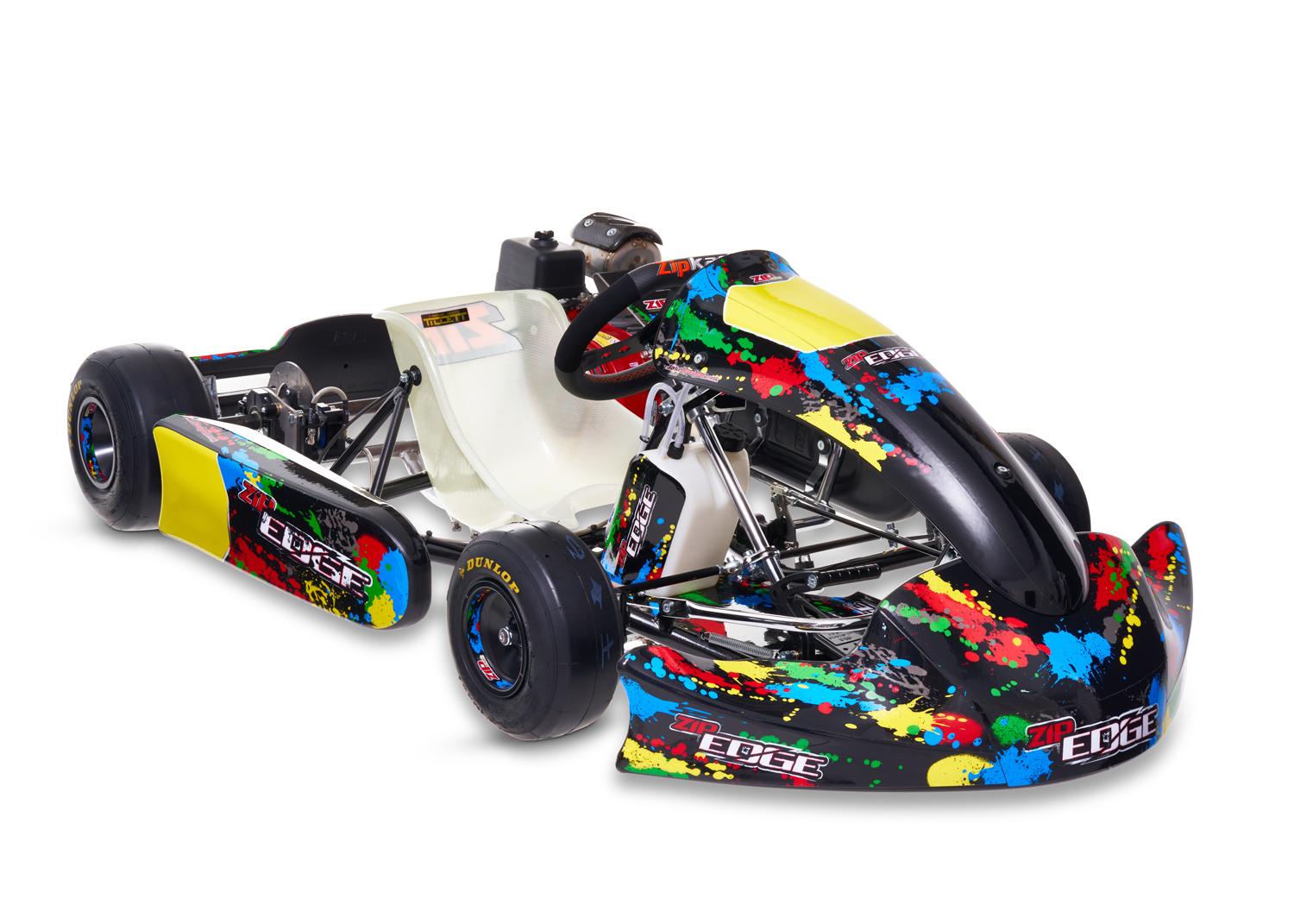 Zip Edge Cadet Kart Rolling Chassis Complete In 900 Or 950 Wheelbase From £2650, Please Call or Email to Order Zip Kart International
