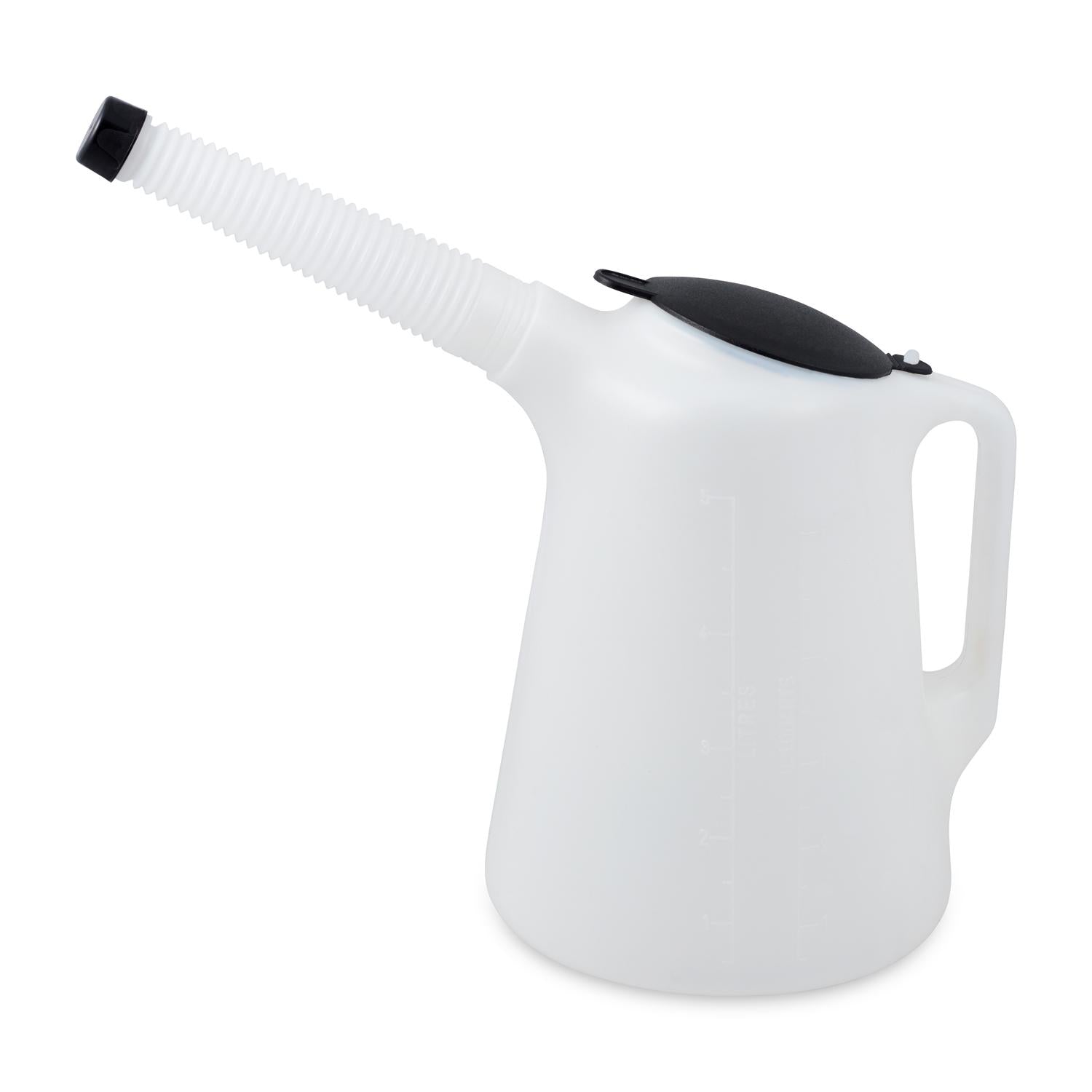 Plastic 5ltr Jug with Flexi Spout Zip Kart International