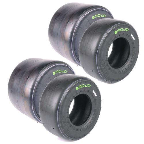 Mojo D5 Senior Rotax Max Slick Tyre Set Zip Kart International