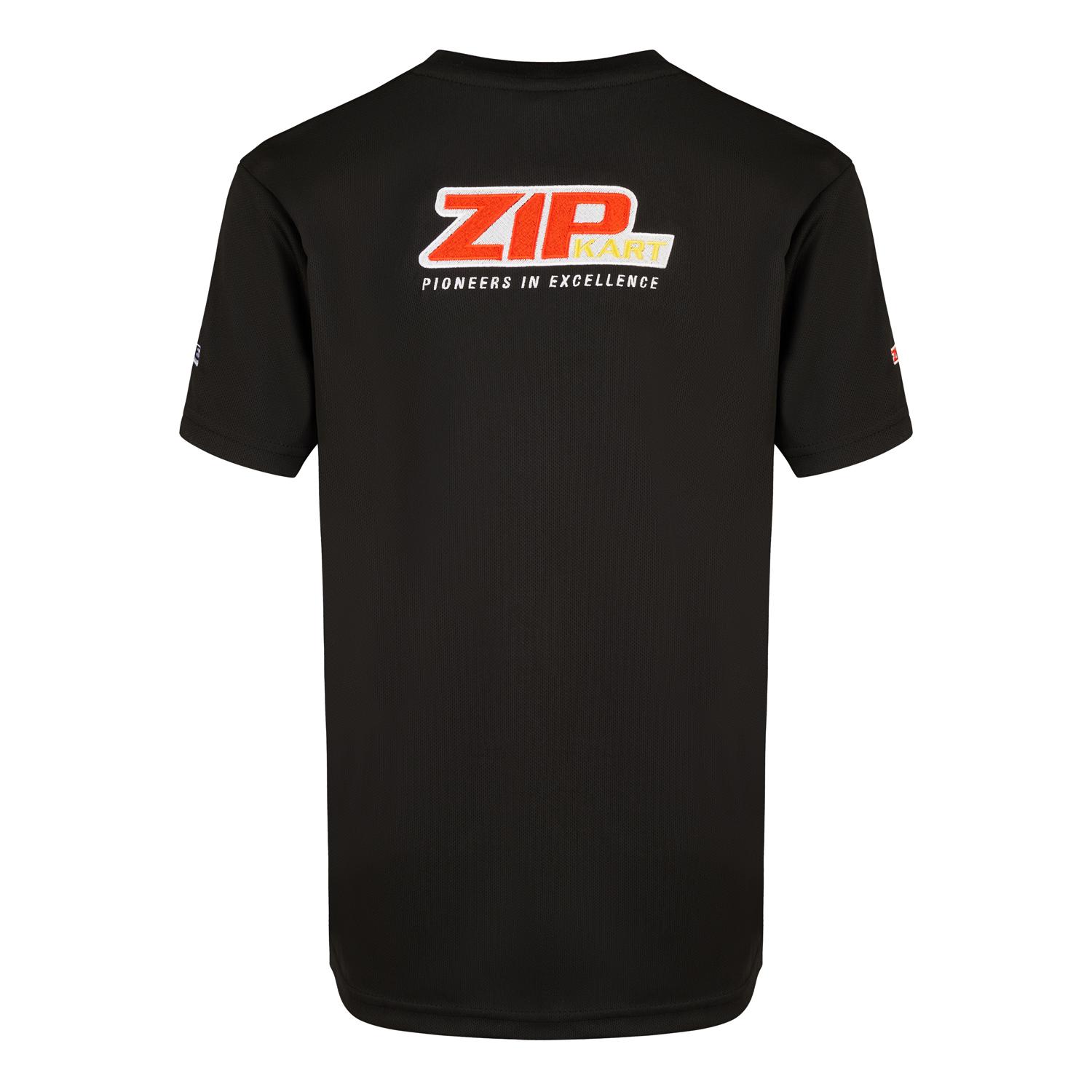 Kids T Shirt Zip Kart International